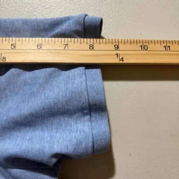 Polo Ralph Lauren Men's Size XL Blue Pima Soft Touch Cotton Casual Polo Shirt - Picture 8 of 10